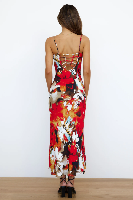 Clothing Hello Molly C/MEO ADORE YOU MIDI DRESS MIAMI FLORAL 866R45290