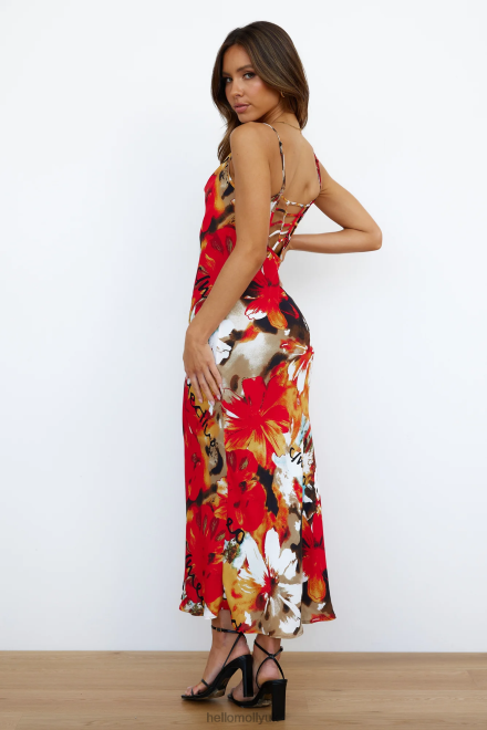 Clothing Hello Molly C/MEO ADORE YOU MIDI DRESS MIAMI FLORAL 866R45290