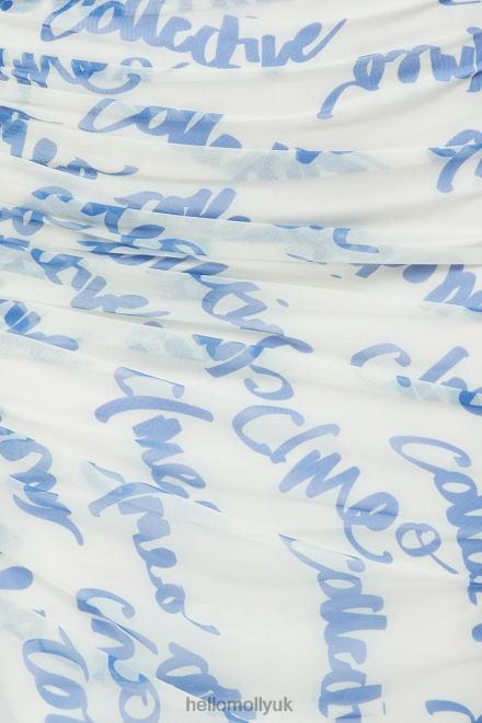 Clothing Hello Molly C/MEO Slow Burn Midi Dress Blue 866R45310