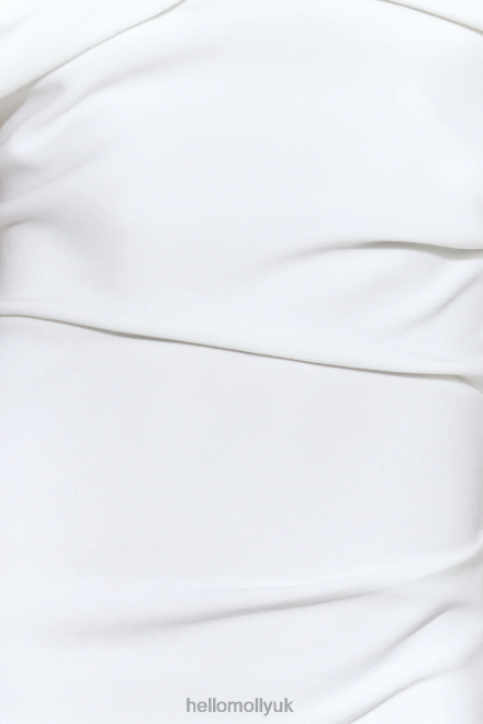 Clothing Hello Molly Classy Party Midi Dress White 866R43936