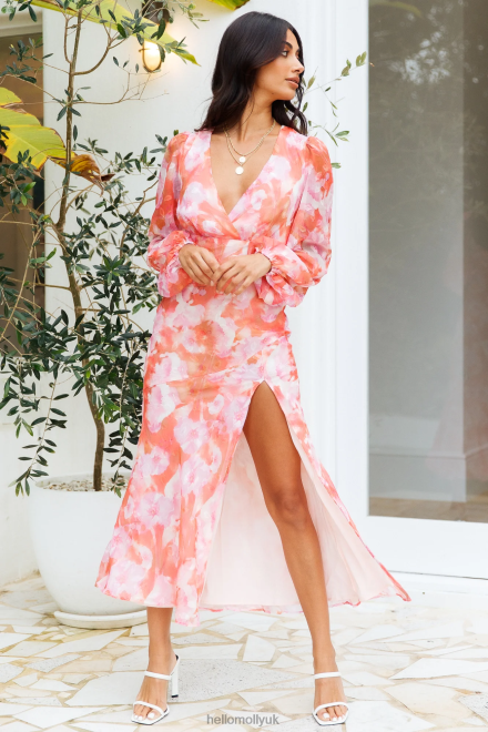 Clothing Hello Molly Got Options Midi Dress Floral 866R46496