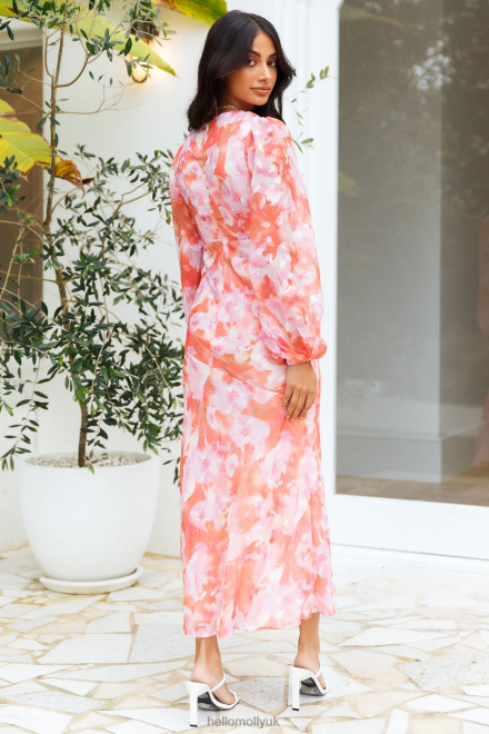 Clothing Hello Molly Got Options Midi Dress Floral 866R46496