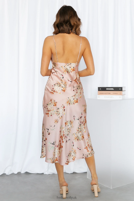 Clothing Hello Molly Hey Jessie Midi Dress Pink 866R44140