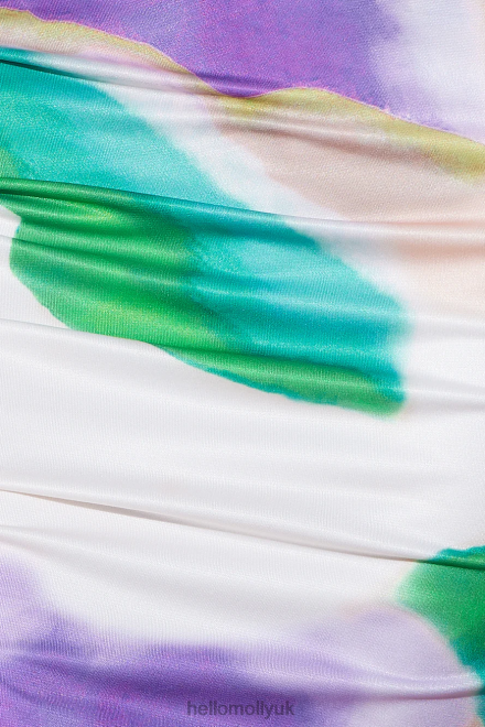 Clothing Hello Molly Island Club Midi Dress Purple 866R45424