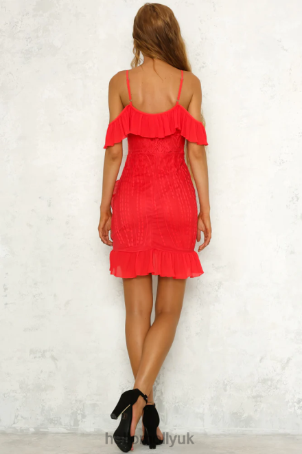 Clothing Hello Molly Lavish Dream Dress Red 866R47000