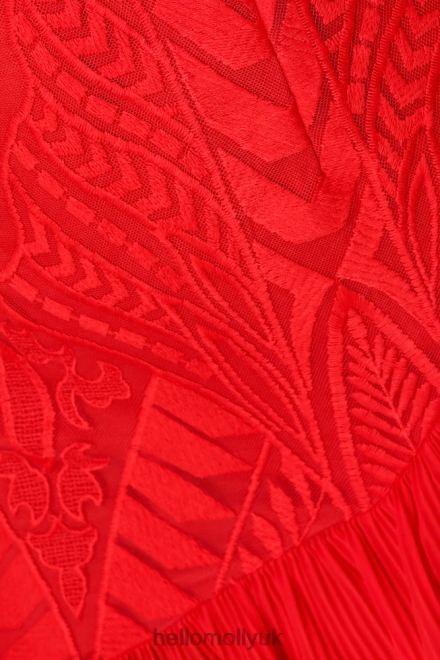 Clothing Hello Molly Lavish Dream Dress Red 866R47000