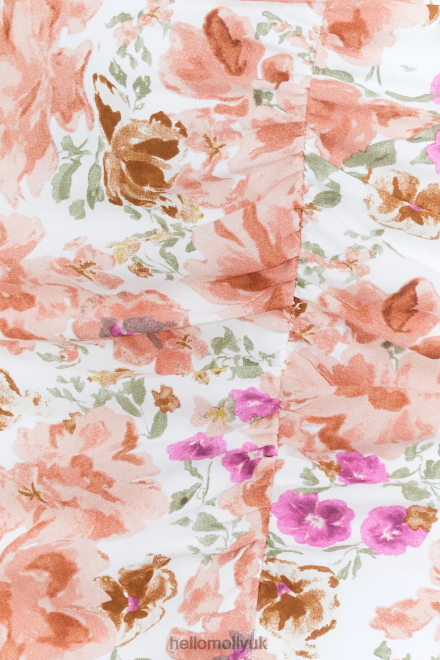 Clothing Hello Molly Let\s Bloom Midi Dress Pink 866R45746