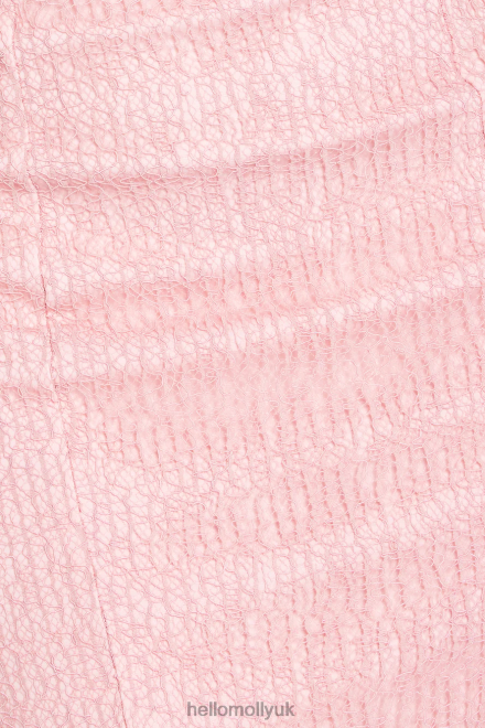 Clothing Hello Molly Lovely Heart Midi Dress Pink 866R45268