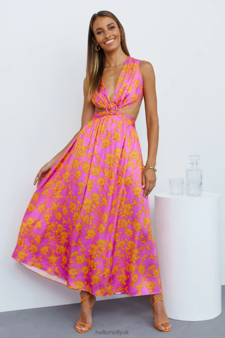 Clothing Hello Molly Lovely Travels Midi Dress 866R43736
