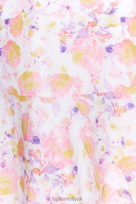 Clothing Hello Molly Lover Day Midi Dress White 866R44784