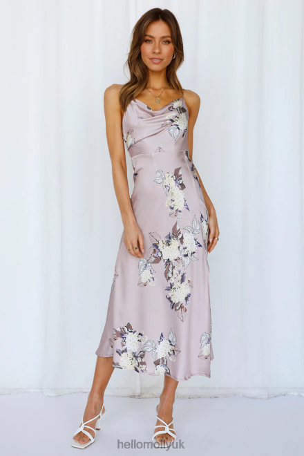 Clothing Hello Molly Marigold Theatre Midi Dress Pink 866R44292