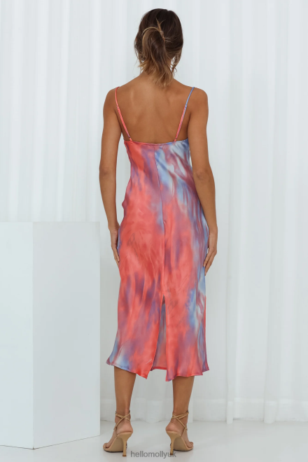 Clothing Hello Molly Mirror Mirror On The Wall Midi Dress Red 866R44380