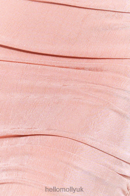 Clothing Hello Molly Mixing Feelings Midi Dress Pink 866R45184