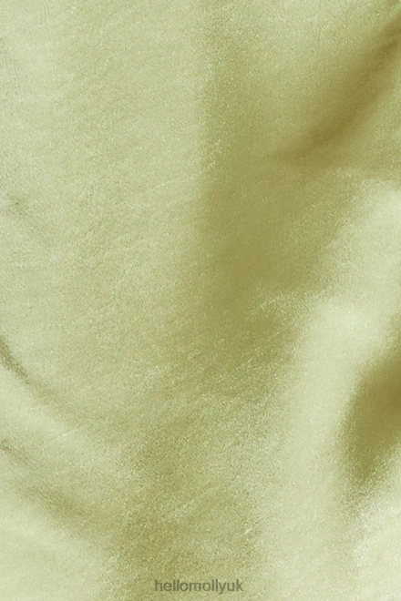 Clothing Hello Molly My Fierce Love Satin Midi Dress Sage 866R44178