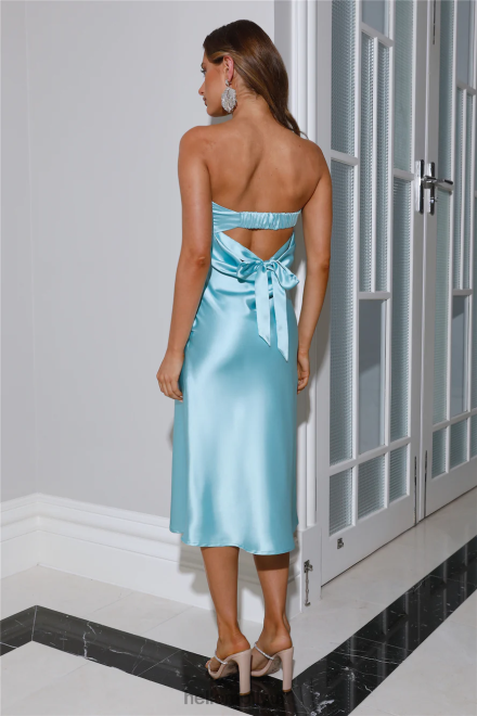 Clothing Hello Molly Secret To Share Satin Midi Dress Sage 866R44854