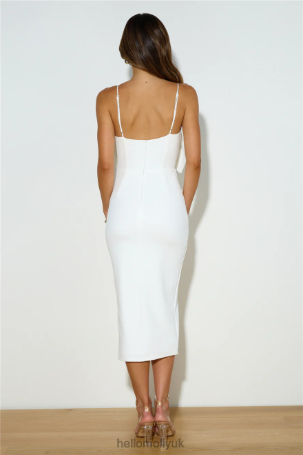 Clothing Hello Molly She\s Gorg Midi Dress White 866R43834