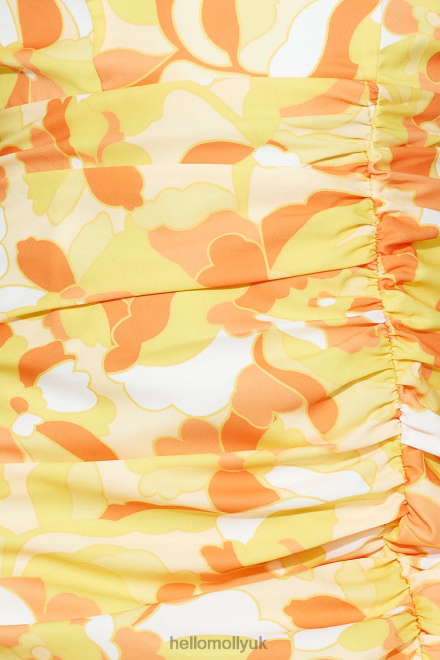 Clothing Hello Molly Show Some Midi Dress Yellow 866R44796