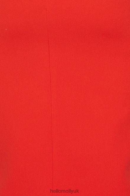 Clothing Hello Molly Sipping Cocktails Midi Dress Red 866R45048