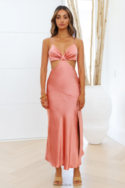 Clothing Hello Molly Smile For The Camera Midi Dress Rose 866R43854