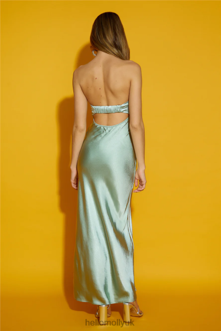 Clothing Hello Molly Songs Of Mine Midi Dress Sage 866R44356