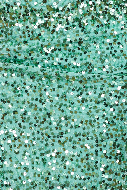 Clothing Hello Molly Sparkle From Far Sequin Maxi Dress Green 866R46274