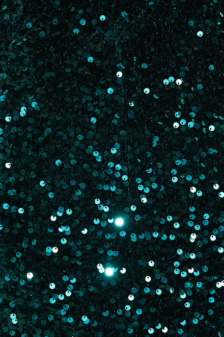 Clothing Hello Molly Sparkle Softie Sequin Mini Dress Green 866R43034