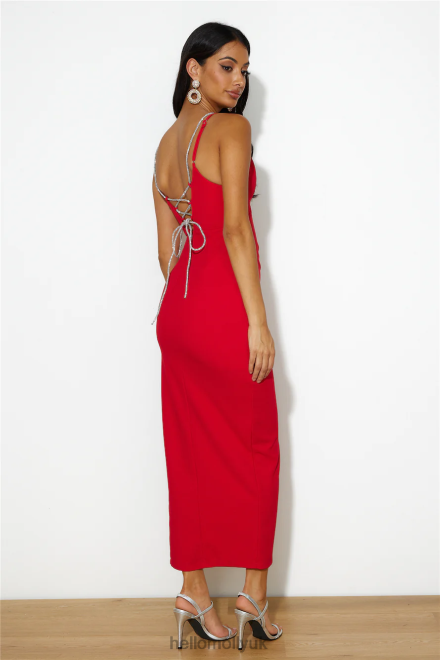 Clothing Hello Molly Spotlight On Her Midi Dress Red 866R45294