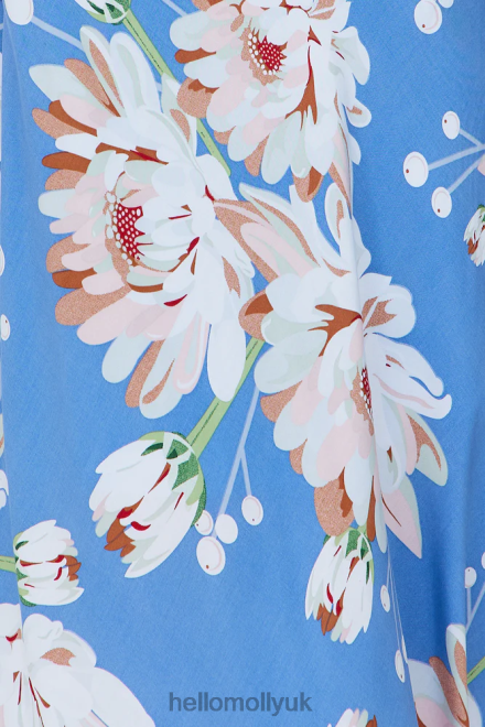 Clothing Hello Molly Sunshine Walks Midi Dress Blue 866R44348