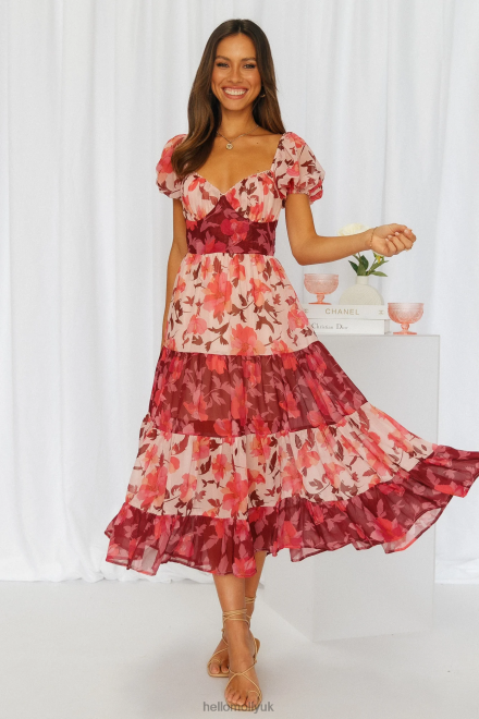 Clothing Hello Molly Sweet Views Midi Dress 866R44126