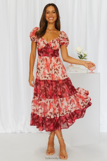 Clothing Hello Molly Sweet Views Midi Dress 866R44126